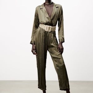 Zara Belted Jumpsuit